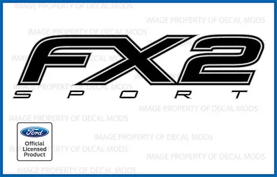 Set Of 2: 2012 Ford F150 FX2 SPORT Decals Stickers Bed Side Black Gray FH5T1 • $23.96