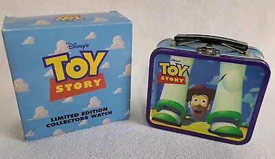 $30 • Buy Disney Fossil Toy Story Watch NIB Limited Edition Buzz & Woody 1996  LI 1441