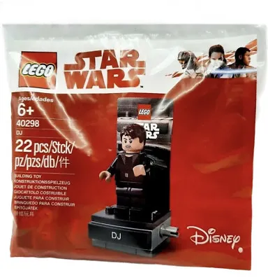 Lego Star Wars DJ From The Last Jedi 40298 Brand New Sealed Mini Figure • £4.50