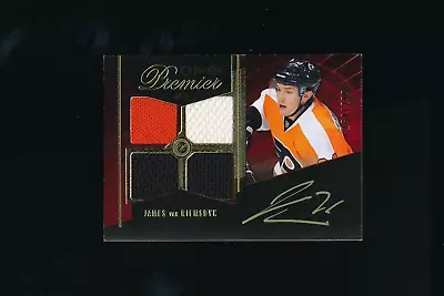 2009-10 O-Pee-Chee Premier Auto Quad Patch #62 James Van Riemsdyk RC 154/299 • $14.95