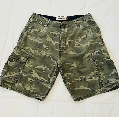 Levi's Cargo Shorts Mens Size W36 Camouflage Color Utility Workwear Style • $18