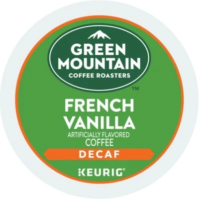 $44.99 • Buy Green Mountain Coffee French Vanilla Decaf, Keurig K-Cup Pod, Light Roast, 72ct