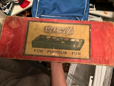 Gee-Wiz 1920s Horse Racing Mechanical Vintage Game • $50