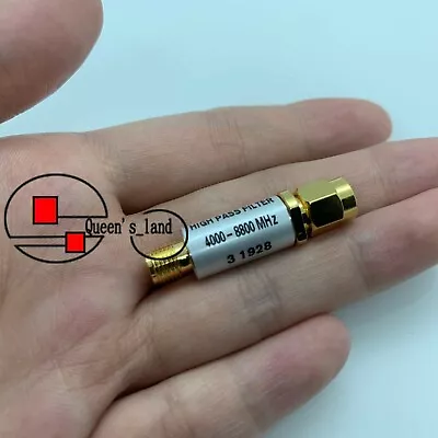 Qty:1pc SMA High Pass Filter Mini-Circuits VHF-3500+ 3900-9800MHz • $56