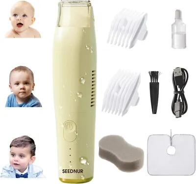 $24 • Buy Baby Hair Clippers With Vacuum For Infants, Children, Kids And Newborn