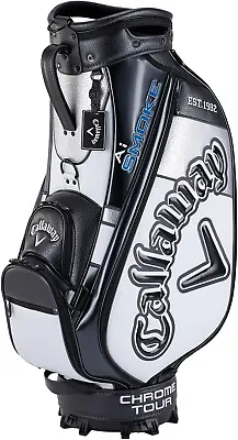 Callaway Golf Caddy Bag CRT TOUR 24 9.5 X 47 In 4.7kg White Silver • $510