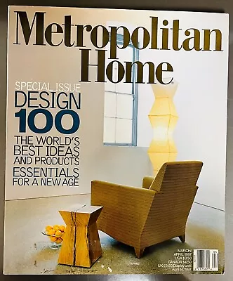 METROPOLITAN HOME Magazine ~ March/April 1997 • $16.98