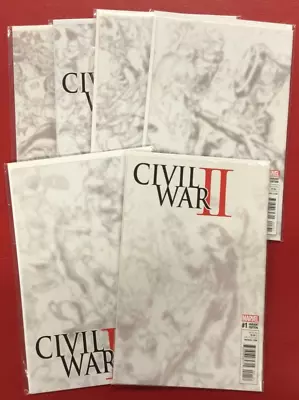 (6) Civil War II RUN #1-6 (2016) KEYS #13Etc MCU Modern Age Gi B&W Variants! • $18.50