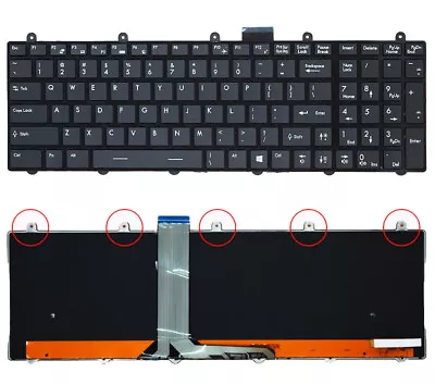 New For MSI GE60 GE70 GT60 GT70 GP60 GP70 MS-1762 US Full RGB Backlit Keyboard • $35