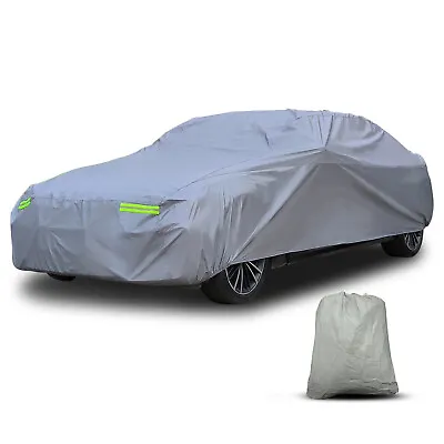 5-Layer Universal For Full Car Cover Waterproof All Weather Fit Sedan 180 -190  • $15.11