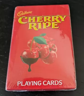 New  - Vintage Cadbury - Cherry Ripe Playing Cards - Sealed Item • $10.89