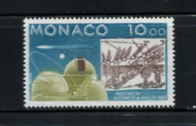 E864  Monaco  1986    Space Comet  Halley  1v.  MNH    • $2.15