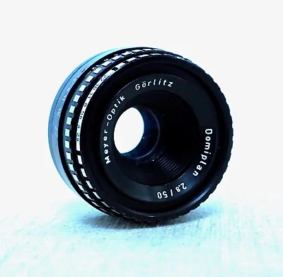 Meyer Optic Gorlitz Domiplan 50mm 2.8 Prime Lens For M42 Fit PARTS REPAIR  • £19.99