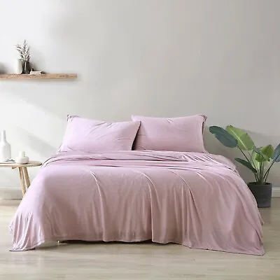 Brielle Home TENCEL™ Modal Jersey Knit Sheets Sheet Sets And Pillowcases • $21.99