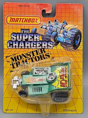 VTG (1987) Matchbox  The Super Chargers  Monster Tractors SC19 Drag-On - NEW • $34.99