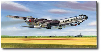 Six Turnin' And Four Burnin' (Artist Proof) By Mike Machat - Convair B-36 • $195