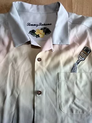 Tommy Bahama Liquid Sunshine Collectors Edition Ombre Button Shirt Men Lg133/500 • $150