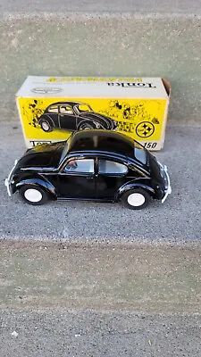 $145 • Buy Vintage Tonka #150 Black Volkswagen Beetle Bug In Original Box 52680
