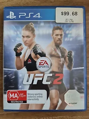 UFC  & UFC 2 - PlayStation 4 - PS4 - With Manual - PAL - VGC • $25