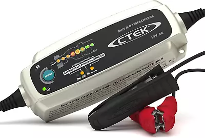 CTEK MXS 5.0 Test & Charge Battery Charger 12V Battery Tender Charger Battery • $306.95