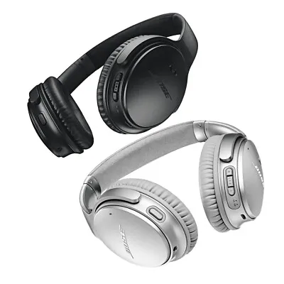 Bose QuietComfort QC35 Ii Bluetooth Wireless Over-Ear Headphones - Black Silver • $175.99