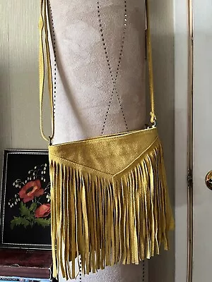 Tassel Mustard / Yellow Bag  • £9