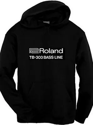$29.99 • Buy Roland TB-303 Bass Line Hoodie Sweatshirt, S - 3XL, Vintage Electronica Hip Hop