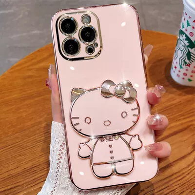 For IPhone 15 14 Pro Max 13 12 11 XS XR 8 7 Cute Hello Kitty Cat Shockproof Case • $14.99