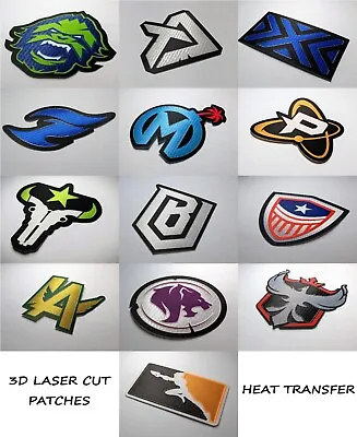 Overwatch League Patch 3d Laser Cut Heat Transfer Gaming E Sports Free Shipping • $6.95
