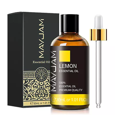 MAYJAM Lemon Essential Oils 100% Pure & Natural  For Diffuser 10ml30ml100ml • $4.99