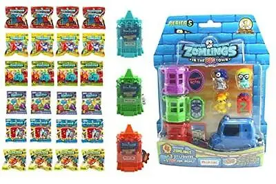 £24.95 • Buy Zomlings In The Town 28 Piece Mega Set RRP Over £70