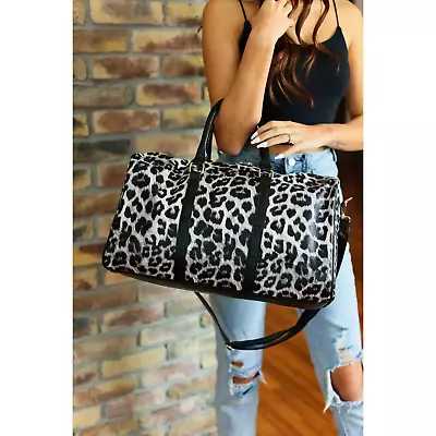 Let's Get Away Leopard Weekender Bag • £38.55