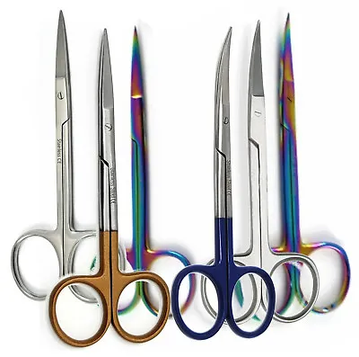 Cuticle Nail Curved Straight Scissors Arrow Point Extra Super Sharp Professional • $6.50