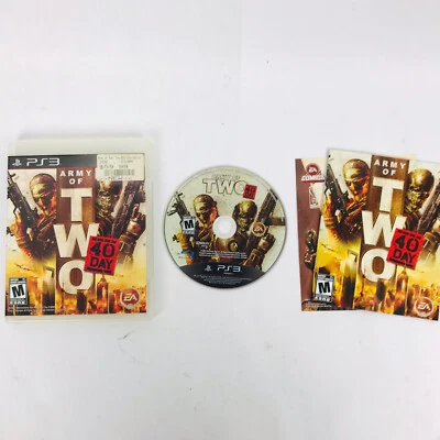 $14.95 • Buy Army Of Two: The 40th Day (Sony PlayStation 3 PS3, 2010) Complete CIB