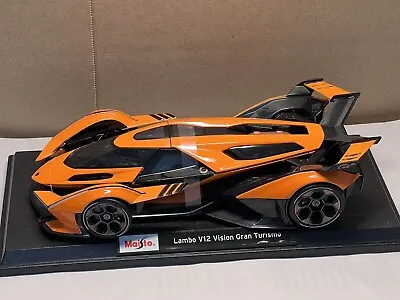 Maisto Special Edition 1:18 Lamborghini Lambo V12 Vision Gran Turismo Diecast • $25.50