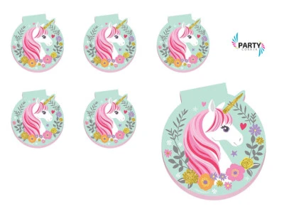 $7.70 • Buy Unicorn Party Supplies Favours NOTEPAD Pack Of 6 