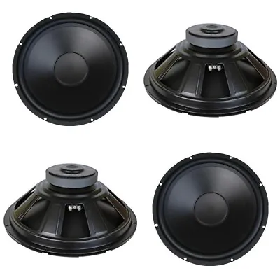 NEW 4PACK 15  Subwoofers Replacement Speakers 8ohm 4Woofers DJ PA Home Audio • $169