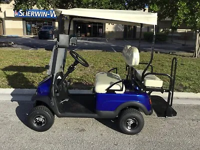 2023 Blue Termite 36v Mini Golf Cart 4 Passenger Seat Top  Aluminum Cricket  • $4995