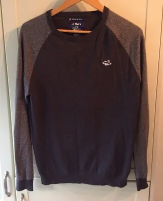 Le Shark Jumper Medium Grey Long Sleeve Used LE SHARK MEDIUM GREY JUMPER • £3.30