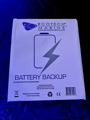 New In Box Ecotech Marine Vortech Battery Backup • $165