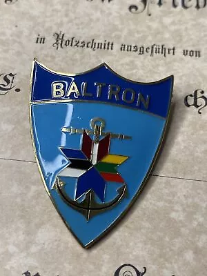 NATO Baltron Baltic Naval Squadron Badge • £52.26