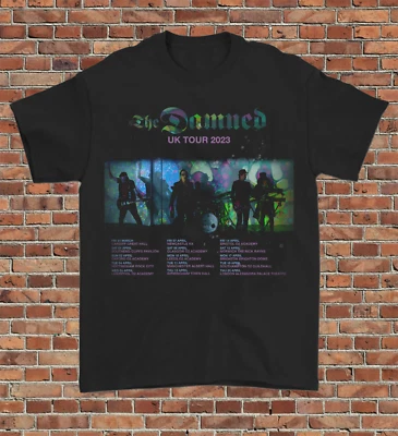 $17.09 • Buy New Hot The Damned UK Tour 2023 Black Men Gift For Fans S To 5XL T- Shirt K2501