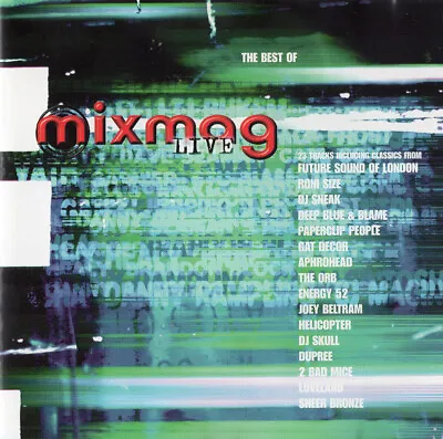 Various The Best Of Mixmag Live Mixmag CD Comp Mixed 1997 • £1