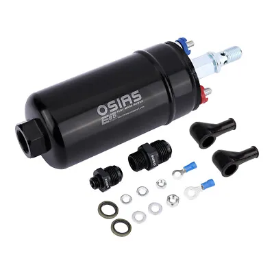 New 300LPH Universal External Inline Fuel Pump Replaces For 0580254044 • $29.99