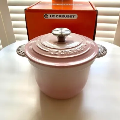 Le Creuset Rice Pot Shell Pink 18cm 2L Cocotte Every 18 Knob Pot From JAPAN • £220.85