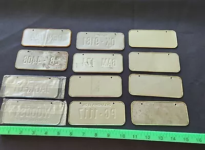 Cereal Miniature Mini Bike State License Plate Tag Lot Bicycle • $25