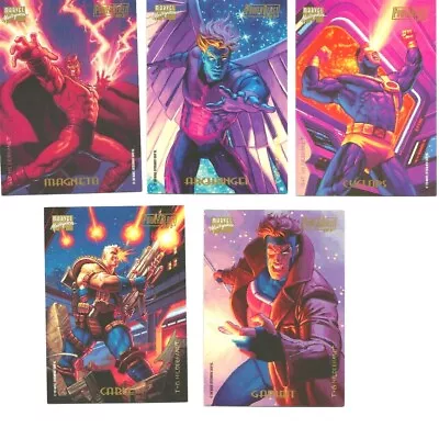 1994 Marvel Masterpieces Power Blast Pick 1 Gambit Magneto Cabel Cyclops Archang • $3.99