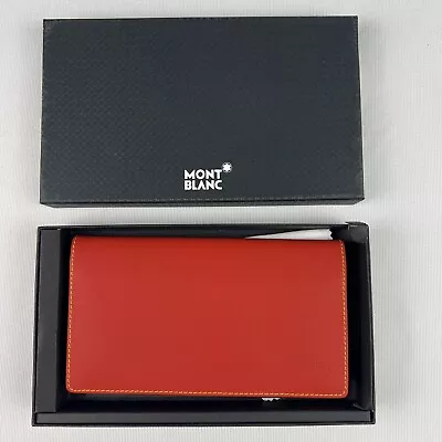 Montblanc Leather Goods Diaries & Notes Red Notebook 9511 • $195