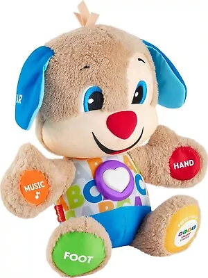 Fisher-Price Laugh & Learn Smart Stages Puppy Infant Plush Toy With Music • $43.19