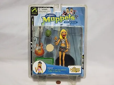 NEW (Read) The Muppet Show JANICE Series Five Toy Figure SEALED Muppets Silver • $64.95